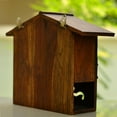 thumbnail image 5 of Wall Mounted Locking Mailbox Rural Holds Documents Bills Letters Keys Vintage Style Suggestion Box Mail Box for Gate, 5 of 6