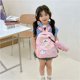 thumbnail image 3 of Mochila Mochila de dibujos animados para estudiantes, mochila grande con cremallera, mochila grande para niños (rosa), 3 of 8