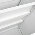 thumbnail image 5 of Miniyam Metal Garage Storage Cabinet with Wheels and Adjustable Shelves, White, 5 of 8