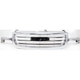 thumbnail image 1 of 2003-2007 GMC Sierra Grille Chrome/Black, 1 of 1