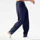 thumbnail image 5 of Pantalones largos para hombre, de color liso, con bolsillo y cordón, informales, juveniles, versátiles, deportivos, de gran tamaño., 5 of 7