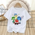 thumbnail image 3 of Disney-Camiseta de manga corta para niño y niña, Tops suaves de verano, ropa Kawaii, 3 of 4