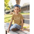 thumbnail image 2 of Life Is Beggining Daisies T-Shirt Juniors -Image by Shutterstock,  x-Large, 2 of 4