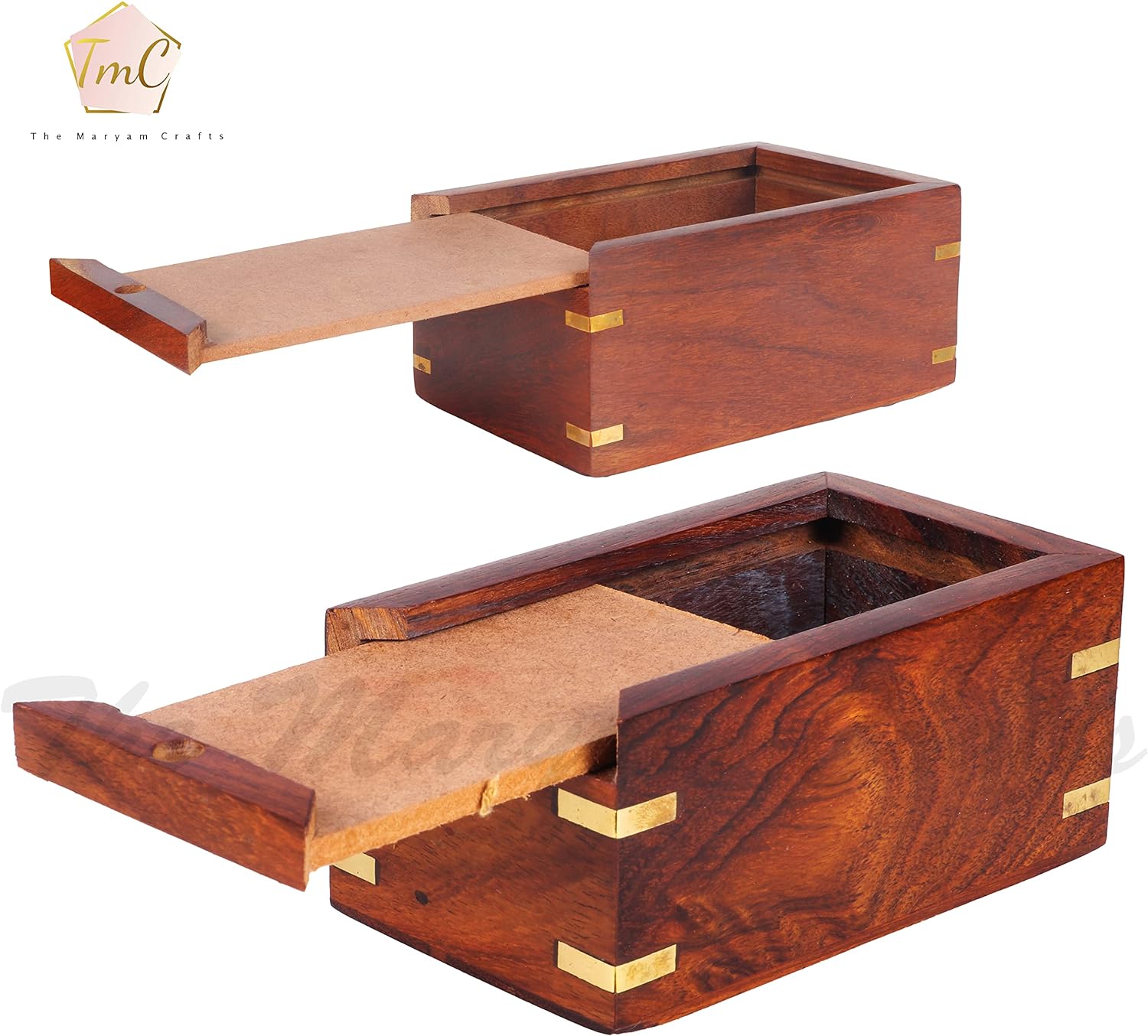 Rosewood Pet Urn For Dog Ashes - Personalized Wooden Urn For Ashes - Memorial Keepsake Funeral Cremation Urn Box -  7.5 X 5.5 X 3.5 - 100Lbs Or 45Kg