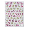 thumbnail image 4 of PFDDRW 3D Butterfly and Flower Nails Sticker Nail Art Floral Nail Decals, 4 of 8