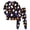 Black, variant on Fall Outfits for Toddler Boys Babys Halloween Comfor table And Breathable Set Cute Cartoon Printed Long Sleeve Top Pants Two Piece Set 3 6 12 18 24 Months 2T 3T Outfits,Orange