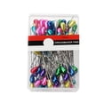 thumbnail image 1 of 100 alfileres s, alfileres de modista de acero duradero, alfileres s para cajas, alfileres de fino, alfileres de cabeza plana para hacer joyas, manualidades de color Sunnimix Cabezas de bola de alfileres de costura, 1 of 8