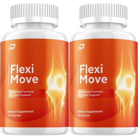 Flexi Move Capsule - FlexiMove Advanced Formula for Joint Support Supplement, 2 Pack, 120 Capsules