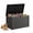black, variant on PLAYRANK 230 Gallon Large Resin Deck Box, Weather‑Resistant Outdoor Storage Box with Lockable Lid, Waterproof Patio Storage Bin for Dog Toys, Cushions, Garden Tools, Pool Supplies, Black/Gray.