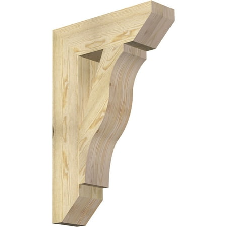 

Ekena Millwork 6 W x 22 D x 34 H Funston Slat Rough Sawn Bracket Douglas Fir