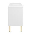 thumbnail image 4 of Modway Chaucer 48" Single Sink Wood & Metal Bathroom Vanity in White, 4 of 17