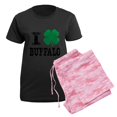 thumbnail image 5 of CafePress - Buffalo Irish Pajamas - Women's Short Sleeve Print T-Shirt and Pants Dark Cotton Pajama Set, 5 of 7