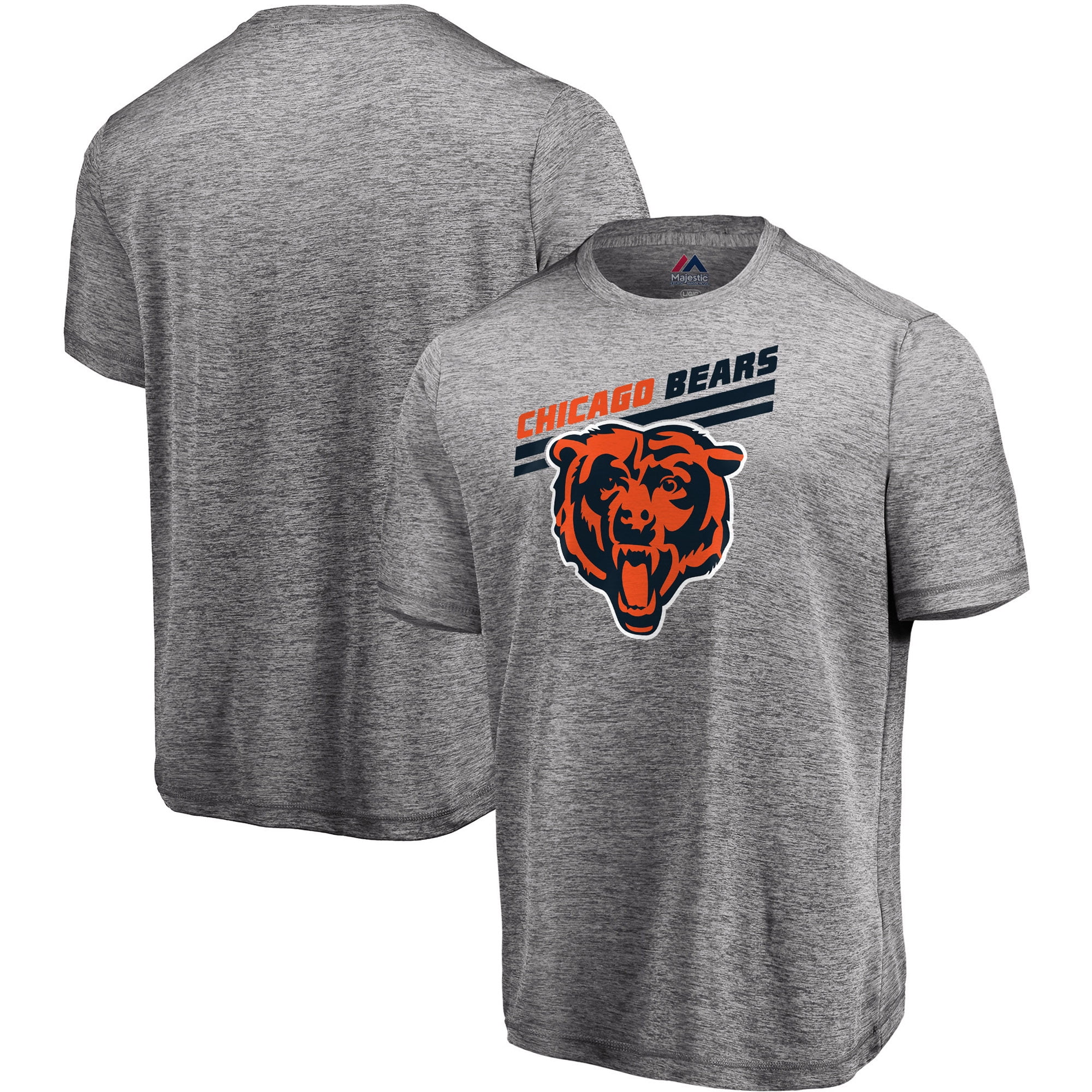 Chicago Bears Majestic Showtime Pro Grade Cool Base TShirt Gray