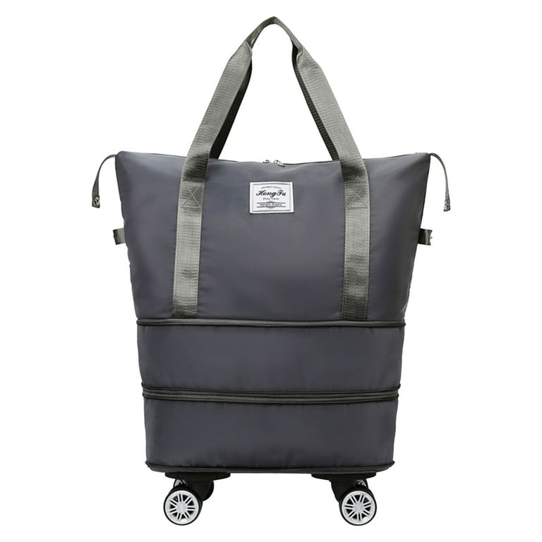 destination travel duffel bags Halfday The Original Garment The Perfect Travel Companion designed to accommodate your gear to and from your destination Carbonado The Duffle Bag (Black)