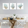thumbnail image 4 of 3 piece Delicate Coral Wall Decor for Bedroom Coastal Wall Art Home Decor Framed Sea Fan Pictures Nautical Prints Artwork for Wall Art sets of 3 for bathroom 16 x 16 inch x 3 pcs, 4 of 6