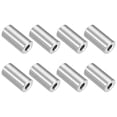 thumbnail image 1 of 8 Pcs Entretoises en Acier Inoxydable 304 9/16 Pouces OD x 1/4 Pouces ID x 1 1/8 Pouces Longueur(14x6x28mm) Vis Support de Bague Finition Simple Non Filetée Entretoises Rondes en Métal pour Vis M3 Boulons et Tiges, Argent, 1 of 6