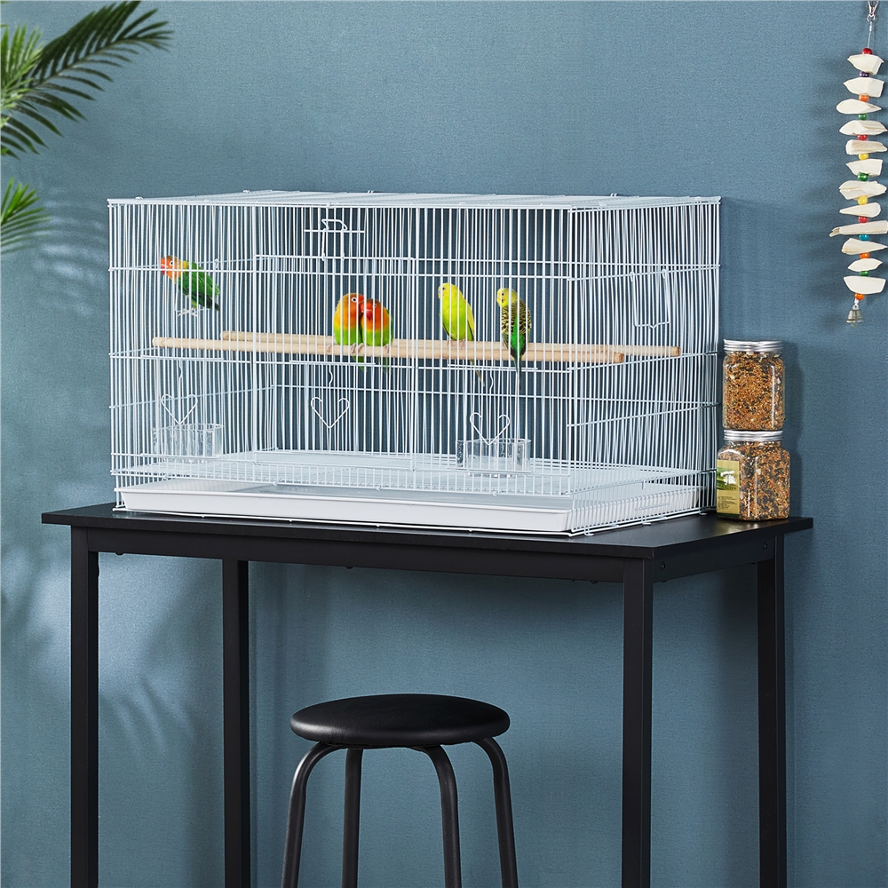 Renwick Flight Cage for Birds, White - Walmart.com