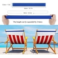 thumbnail image 2 of SURJDE Towel Bands (4 Pack), Beach & Pool & Cruise Chairs, Cruise Essentials & Beach Accessories, The Better Towel Holder Beach Towel Clips Clips (Blue), 2 of 6