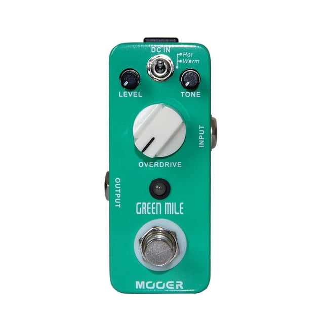 Pedal Overdrive GREEN MILE MOOER esmeralda 10.8x6x4.6