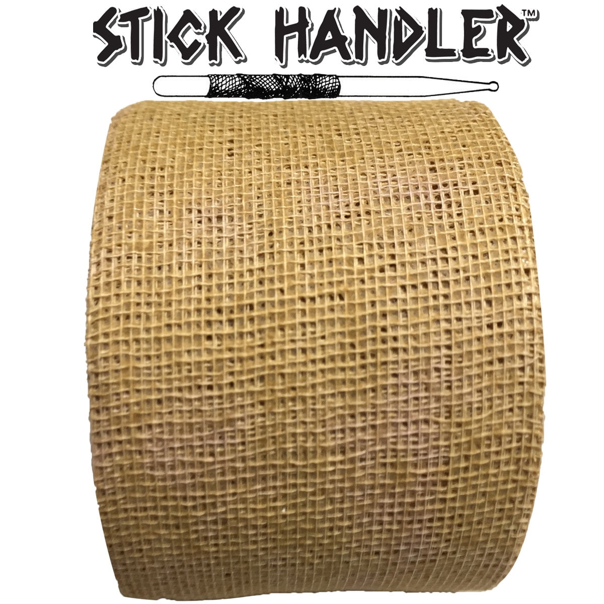STICK HANDLER™  Professional Drum Stick Grip Tape Pro Pack (Tan | Three Pack)
