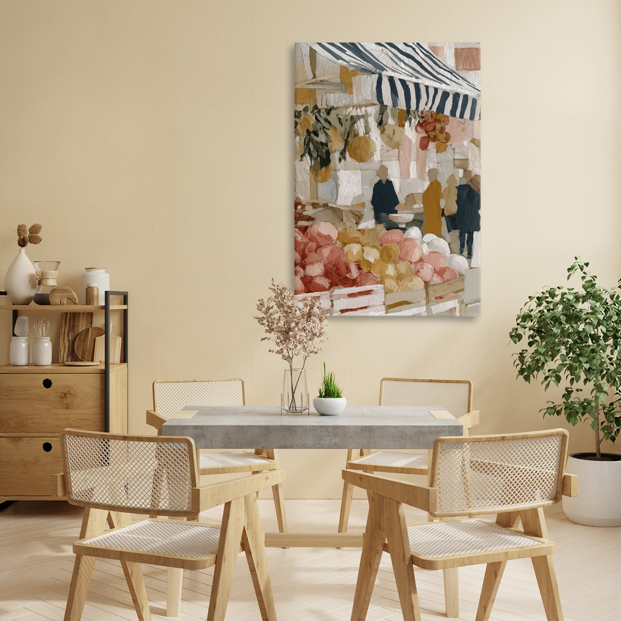 Stupell Industries Market Stall with Fresh Citrus Canvas Wall Art, design by Chromatic Storm Studio
