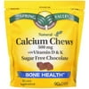 Spring Valley Calcium Chews Sugar Free Chocolate, 500 Mg Dietary Supplement, 90 Ct