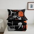 thumbnail image 2 of Twin Basketball Bedding Set for Kids - Sports Theme Duvet Cover & Pillowcases, Graffiti Hippie Decor (3-Pc, No Comforter) - Perfect Gift for Boys' Room, Christmas/Birthday, 2 of 7