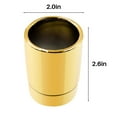 thumbnail image 3 of Matsuzay 2 Pieces Drinking Cup Fashionable Design Glass Multipurpose Party Supplies Shell Glasses Craftsmanship Polished Water Type1 NO1, 3 of 6