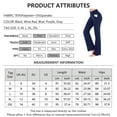 thumbnail image 3 of Gvmfive Women High Waist Solid Straight Wide Leg Yoga Long Pants With Pockets, 3 of 3