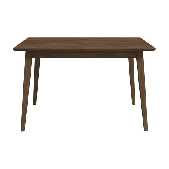 Xukmct Rectangular Dining Table for 4 Person, 47" Wood Dining Table for Living Room, Kitchen, Dining Room