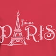 thumbnail image 3 of CafePress - J'aime Paris Women's Dark T Shirt - Women's Traditional Fit Dark T-Shirt, 3 of 4