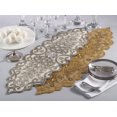 thumbnail image 2 of Fennco Styles Hand Beaded Scroll Motif Table Runner - 2 Colors, 2 of 2