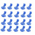 thumbnail image 1 of Conector de cable de bloqueo escocés de 20 piezas Snaps Cable eléctrico Crimpado de empalme rápido Tmvgtek Original, 1 of 6
