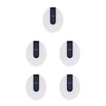 thumbnail image 1 of Ruiboury Home Garden Porch Yard Decoration Stylish And Functional Solar Panels white and warm light 5Set, 1 of 6