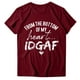 thumbnail image 3 of Gibobby Playera de Verano para Mujer Cuello O Mangas Camisa suelta T Casual Tops cortos Impresión Blusa mujer Blusa mujer(Vino,M), 3 of 5