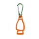 thumbnail image 3 of Grabber Del Guardia De La Suspensión Del Tenedor Del Clip Del Guante De La Seguridad Con El Llavero Del Acero Inoxidable 316 Para El Casco Del Guante Del Salto Del Golf naranja Sunnimix Protector de clip de guante, 3 of 8