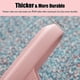 thumbnail image 5 of Zapatillas de nube para mujeres y hombres, ducha de masaje, baño, antideslizante, punta abierta, suela gruesa (rosa), 5 of 6