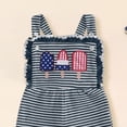 thumbnail image 4 of Ymyiu Baby Romper Short Sleeve Baby Girl Clothes Summer Sleeve Romper Dresses Infant Outfit 2T 3T (Light Blue,2-3 Years), 4 of 5