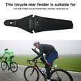 thumbnail image 3 of ziyahi Bicycle Fender Plastic Colored Bike Mudguard Bike Rear Dirtboard Cycling Decorative Supplies, Black, 3 of 9