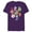 Purple, variant on Disney Mickey & Pals Christmas Holiday Icon Sticker Style - Short Sleeve Blended T-Shirt for Adults - Customized-Dark Heather