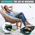thumbnail image 5 of Foot Rest Under Desk, Office Desk Footrest, Rocking Foot Nursing Stool, Rocker Balance Board, Ergonomic Design for Posture Support, Office and Home Use, 5 of 7