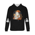 thumbnail image 3 of Blusa con capucha de manga larga para hombre, moda para el Día de Todos los Santos, estampado de fantasmas, sudadera con capucha y cordón para el tiempo libre, sudadera con capucha para hombre, blusa, 3 of 3
