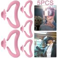 thumbnail image 1 of Almohadilla Facial Silicona para Máscara Cubierta A Prueba Meta Quest 3 () Color Rosa 5 Uds., 1 of 4