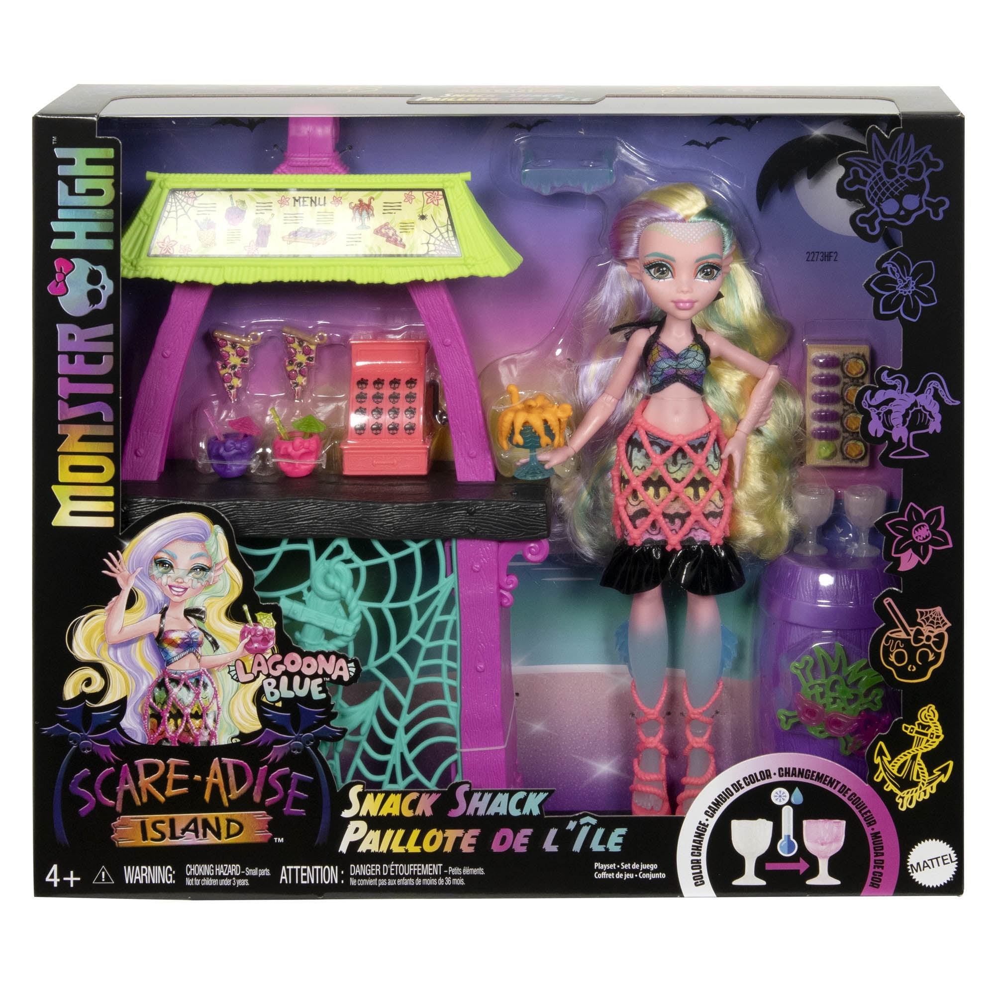 Monster High Potions Mini Dolls, Surprise Character Figures with Water Reveal (Characters May Vary)