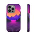 thumbnail image 1 of 80s Digital Landscape Tough iPhone Case,iPhone 16 Plus, 1 of 3