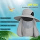 thumbnail image 5 of Sombrero Sombrero para el sol con protección UV para exteriores, sombrero de pesca con cubierta para Tomshoo Sombrero, 5 of 7