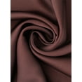 thumbnail image 5 of INSPIRE CHIC Women's Satin Nightgown Midi Spaghetti Adjustable Straps Silky Sexy Nighty Chemise Camisole Pajama Dress M Brown, 5 of 6