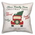 thumbnail image 2 of Creative Products Claus Family Christmas Tree Farm 16 x 16 Spun Poly Pillow, 2 of 3
