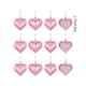 thumbnail image 2 of 12Pcs Valentines's Day Heart Ornaments Romantic Heart Hanging Decoration Heart Valentines's Day Party Decoration, 2 of 9