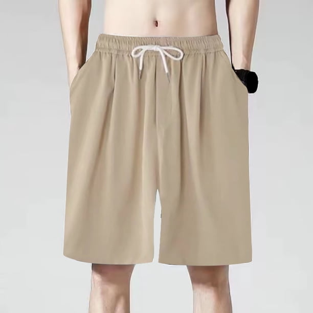 WILLBEST Pantalones Cortos para Hombre con Bolsillos Profundos, Holgados, Informales, para Correr, Entrenar, Baloncesto